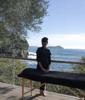 Massage en déplacement dans maison de luxe Campomoro 