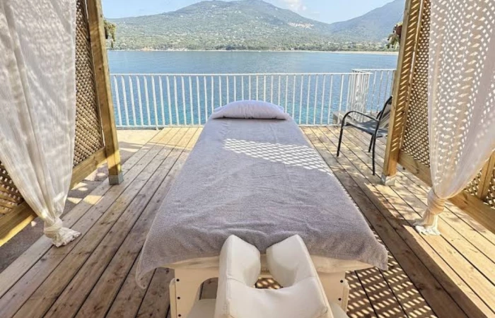 L'espace bien-être de Corsica Massage, retrouvez nos massage du dos, massages pour enfants ou réflexologie plantaire à Propriano en Corse du sud 